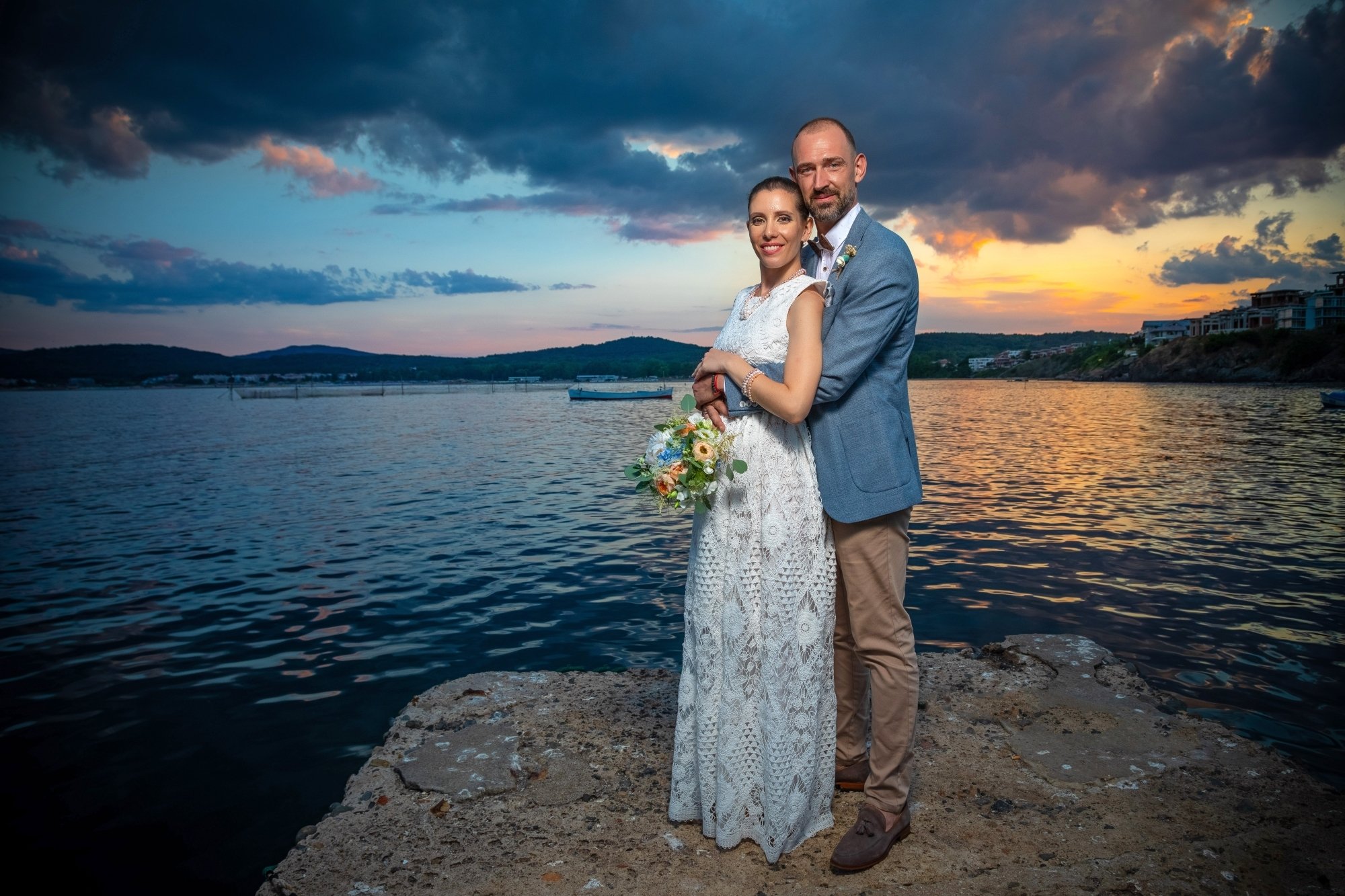 портфолио сватбена фотосесия море