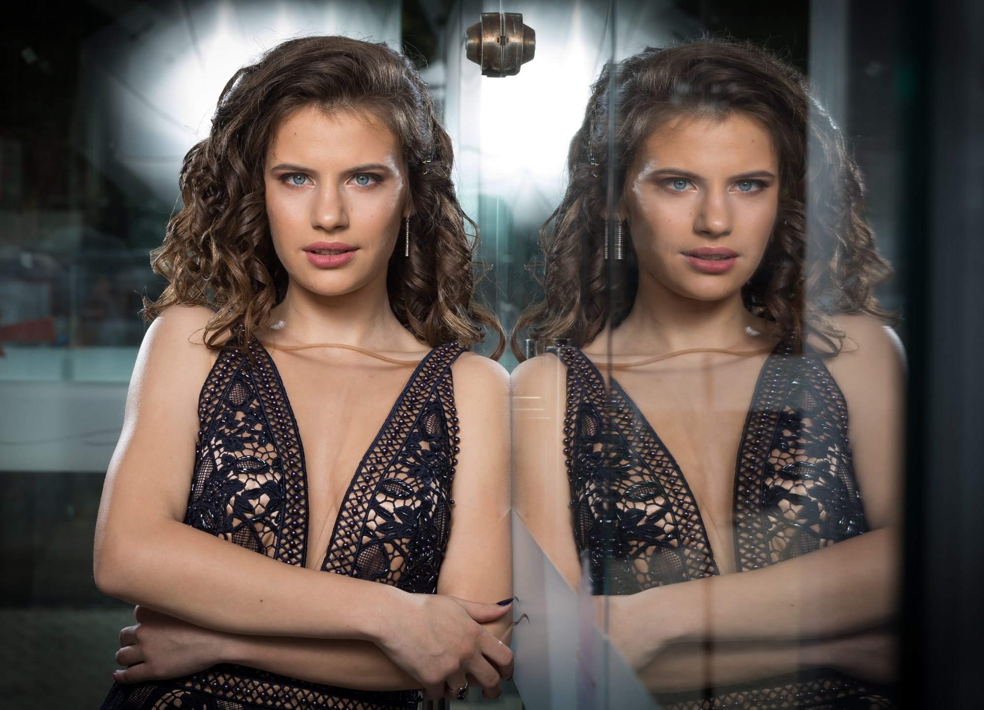 фотосесия за абитуриентка с ретуш и допълнителни ефекти