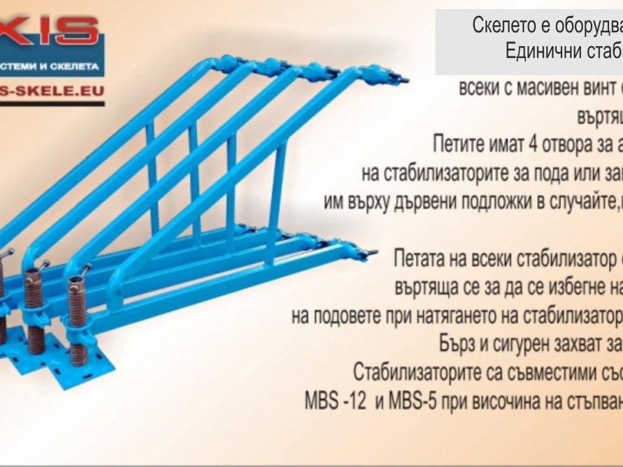 Оборудване към скеле AXIS MBS-12