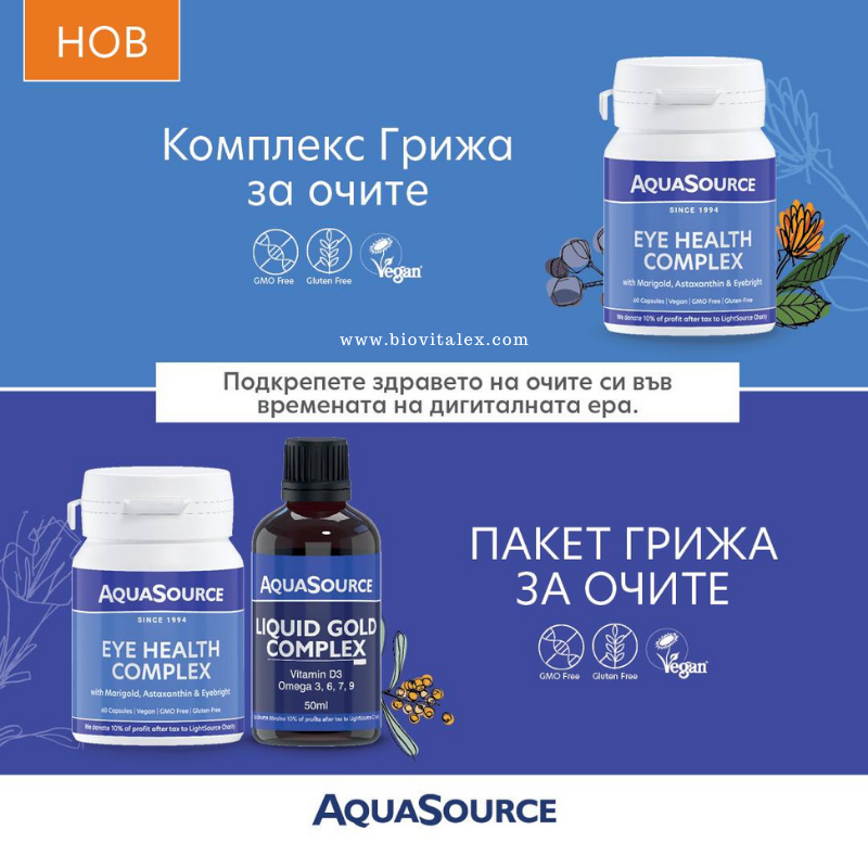 АкваСорс Пакет Грижа за Очите
