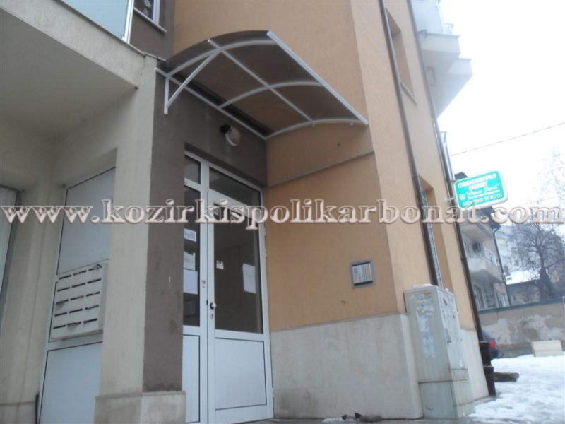 Козирки с поликарбонат