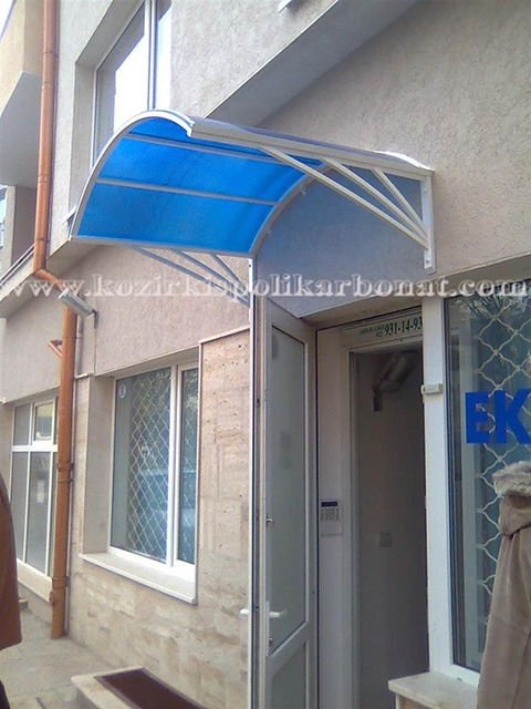 Козирки с поликарбонат