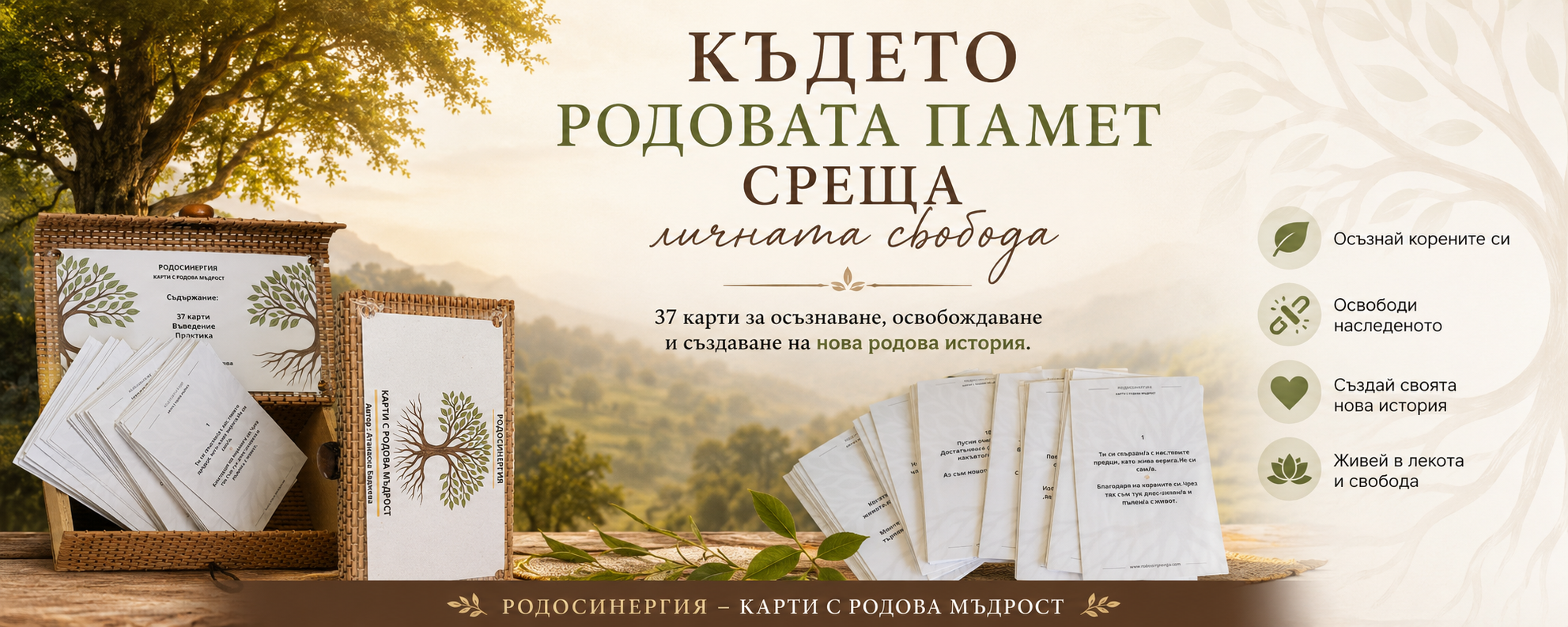 Карти РОДОСИНЕРГИЯ